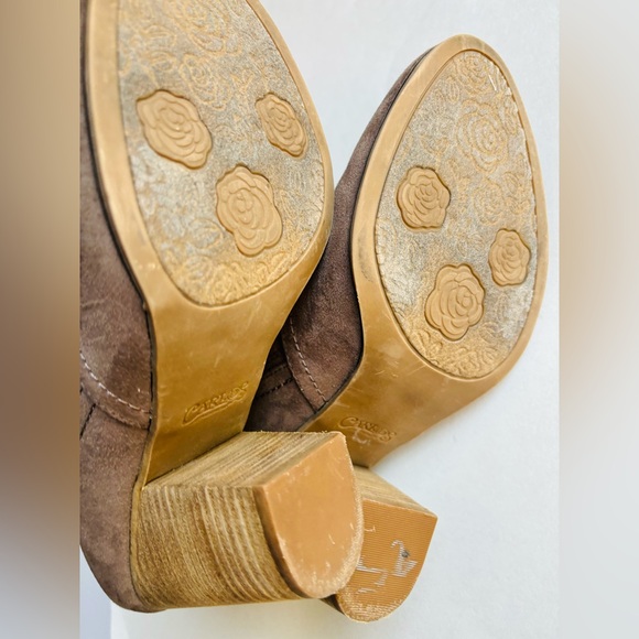 Carlos Santana‎ Ankle Booties, Block Heel, Size 9M Western Pull On - Picture 5 of 10